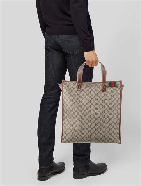 gucci web loop tote